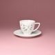 Cup and saucer 90 ml / 120 mm, All I love - Malíská, THUN 1794, karlovarský porcelán