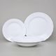 Verona white: Plate set with 25 cm dining plate, G. Benedikt 1882