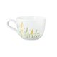Liberty grass yellow: Cup coffee 260 ml + saucer 16,5 cm, Seltmann porcelain