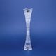 Křišťálová váza Na jednu květinu, broušená úzká 500PK, 255 mm, Crystal BOHEMIA