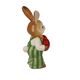 Figurka zajíčka se srdcem 5,5 / 5 / 12 cm, kamenina, Goebel