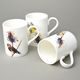 Birds and Teasels: Mug Lucy 320 ml, Roy Kirkham fine bone china