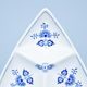 Dish Trina 3-compartament small, 20,5 x 20,5 x 20,5 cm, Original Blue Onion Pattern