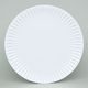 Club plate (dish round flat) 30 cm, Ribby, G. Benedikt 1882