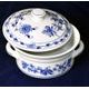 Baking pot with lid, Original Blue Onion Pattern, QII