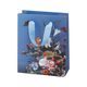 Small gift paper bag, Summer flowers, 15,5 / 7 / 19 cm, paper, Goebel