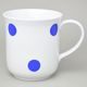 Mug Golem 1,5 l, Blue dots, Český porcelán a.s.