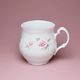 Pink line: Mug Jonas 310 ml, Thun 1794 Carlsbad porcelain, BERNADOTTE roses