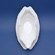 Sauce boat 0,5 l, Thun 1794 Carlsbad porcelain, BERNADOTTE white