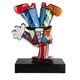 Figurka Dancing Boy (Tančící chlapec), 35,5 / 17,5 / 47,5 cm, porcelán, R. Britto, Goebel