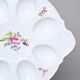 Egg tray 25 cm, Thun 1794 Carlsbad porcelain, BERNADOTTE Meissen Rose