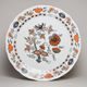 Orange-black Onion: Club plate 30 cm, Český porcelán a.s.