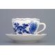 Cup and saucer A/2 + A/1, 170 ml and 13 cm for coffee, Original Blue Onion Pattern