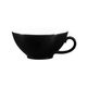 Cup tea small 0,14 l, Lido Solid Black, Seltmann porcelain