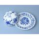 Cheese jar round - complet, Original Blue Onion Pattern
