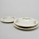 Plate set for 6 pers., Thun 1794 Carlsbad porcelain, BERNADOTTE ivory + flowers