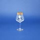 Liqueuer Glass 90 ml, Golden Stripe, 12 cm, Milan Mottl