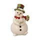 Snowman figurine Favorite Place 8 / 7 / 12.5 cm, stoneware, Goebel