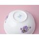 Miska kulatá 17 cm, fialky, Český porcelán a.s.