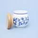 Dose "Banak" 10,4 cm, 0,4 l, Original Blue Onion Pattern