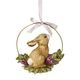 Hanging ornament Annual rabbit 2024, 9,5 / 5 / 10 cm, Biscuit china, Goebel