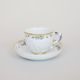 Cup 100 ml and saucer 11,5 cm, Meissen Porcelain