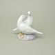 Anniversary doves 19 x 15 cm, NAO porcelain