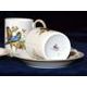 Cup 120 ml + saucer Yoko 135 mm - Birds - 2 pcs. set, Atelier Lesov Thun