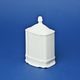 Spice box 150 ml, 12,4 cm, Thun 1794, karlovarský porcelán, BERNADOTTE ivory