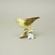 Bunting bird 11 x 14 cm, Luxor, Royal Dux Bohemia