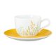 Liberty luční tráva žlutá: Šálek na kávu 260 ml + podšálek 16,5 cm, porcelán Seltmann