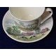 English countryside: Cup 420 ml + saucer breakfast, Roy Kirkham China