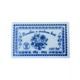Postage Stamp porcelain 8 x 5 cm, Annual edition - 160 years, Original Blue Onion Pattern