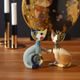 Kočka Gina la principessa, 9 / 5 / 12 cm, biskvitový porcelán, R. Wachtmeister, Goebel