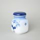Salt dose 0,6 l, Thun 1794 Carlsbad porcelain, BLUE CHERRY