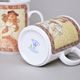 Hrnek Boby 0,22 l, sada 4 ks, motivy Mucha, Český porcelán a.s.