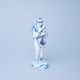 Shepherd with a whistle, 18 x 7 x 7 cm, Original Blue Onion Pattern