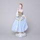 Lady Rococo 17 x 12,5 x 31,5 cm, Luxor, Porcelain Figures Duchcov