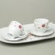 Chirstmas Lea: Coffee set for 2 pers., Thun karlovarský porcelán