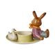 A smile for you - Eastern bunny candleholder 15 / 12,5 / 11 cm, stoneware, Goebel