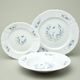 Talířová souprava pro 6 osob, Thun 1794, karlovarský porcelán, BERNADOTTE motýli