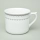 Mug Warmer big 700 ml, grey ornaments, Leander Loučky