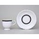 Vicomte 92018: Cup high 210 ml + saucer 161 mm, Thun 1794 Carlsbad porcelain