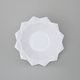 Bowl 16 cm Diamond white, Sunflower, Goldfinger porcelain