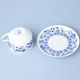 Šálek nízký 0,2 l a podšálek 155 mm, Henrietta, Thun 1794, karlovarský porcelán