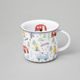 Hrnek Tina velký 380 ml, táboření, Český porcelán a.s.
