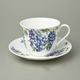 Wisteria: Cup 420 ml + saucer 17 cm breakfast, Roy Kirkham fine bone china