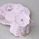 Cup and saucer mocca 80 ml, Olga 585 Mucha, Rose China