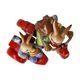 Rabbit figurine Joyride 15 / 16.5 / 12cm, stoneware, Goebel