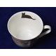 Cats: Cup 420 ml and saucer breakfast, English Fine Bone China, Roy Kirkham